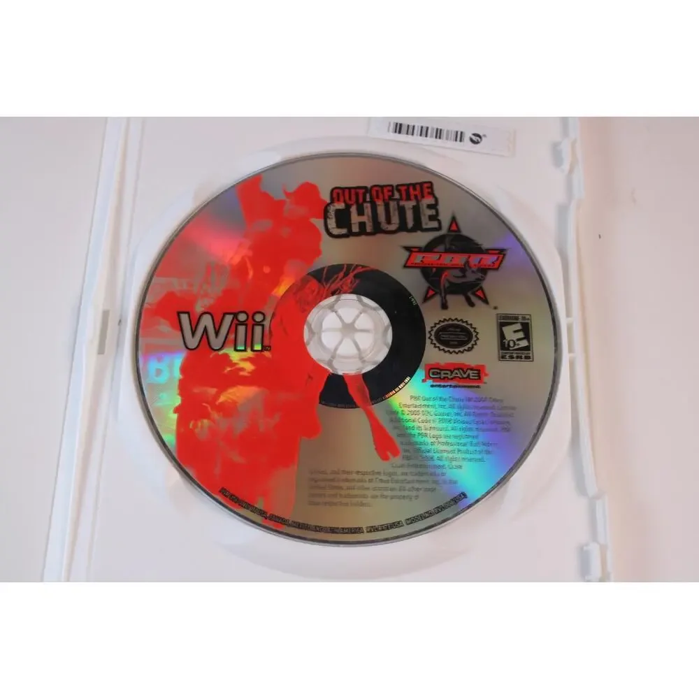 Out of the Chute - PBR (Nintendo Wii) Authentic, tested/works